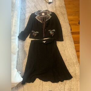 Nanette Lepore vintage 3 piece skirt suit